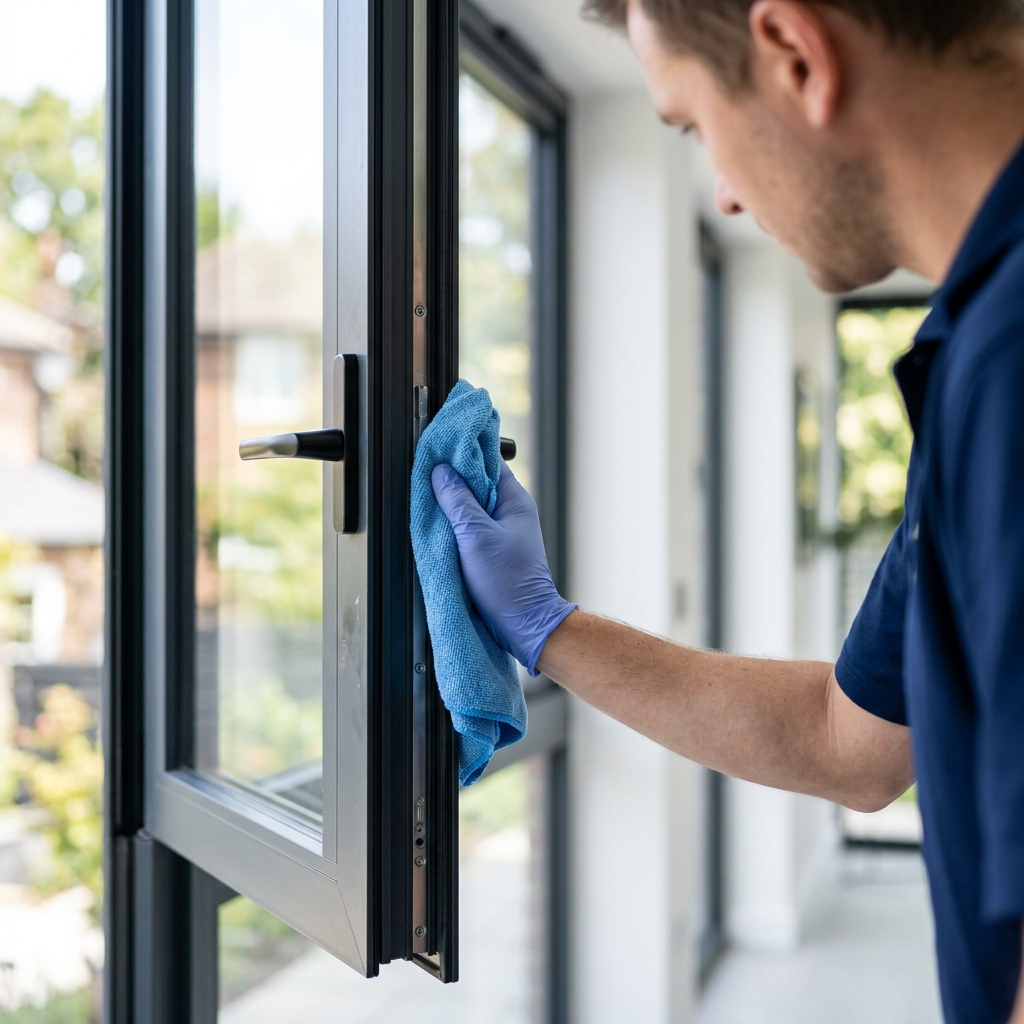Mantenimiento de ventanas de aluminio